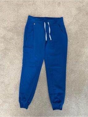 Figs Cobalt Blue Drawstring Jogger Pants